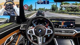 2023 BMW M3 G80 Touring - Euro Truck Simulator 2 [Steering Wheel Gameplay]