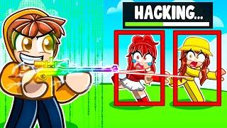 Using 100 Glitches To Troll MY CRAZY FAN GIRLS Into Thinking I'm A Hacker in Roblox Rivals!