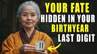 What the Last Digit of Your Birth Year Reveals — You’ll Be SHOCKED  Buddhist Teachings