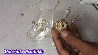 Earring Making Class for Beginners #jwellerymaking #tutorial #easytomake #trending #viralvideo #diy