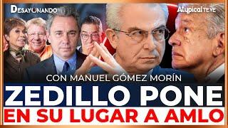 ¡La REFORMA JUDICIAL puede CAER! El MENSAJE de ERNESTO ZEDILLO que ENFURECIÓ a AMLO en la MAÑANERA