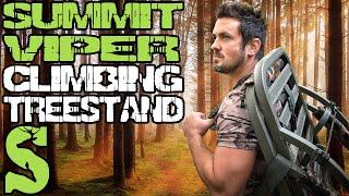 Summit Viper SD Climbing Treestand Review and Demo. Checking out this Climber Tree Stand Features