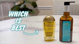 OGX Argan Oil of Morocco vs. Moroccanoil Treatment: The Ultimate Hair Care Showdown Revealed!