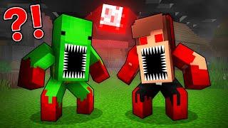 JJ and Mikey Morph into Mikey.EXE and JJ.EXE - Maizen Minecraft Animation