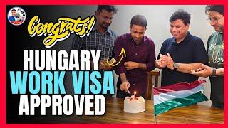 Hungary work visa approved for our Subscriber and Client #hungaryworkpermit #hungaryworkvisa