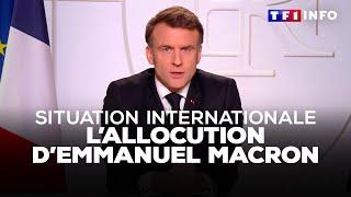 "La Russie est devenue une menace pour la France et pour l'Europe" : Emmanuel Macron｜TF1 INFO