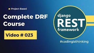 Generic API View and Mixins in Django REST Framework (English) | GenericAPIView and MIXINS in DRF