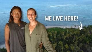 48 Hours of OFF GRID Island Life | Fixing Our Shower and Foraging Food