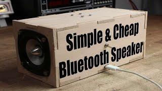 Make your own Simple & Cheap Portable Bluetooth Speaker