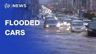 Heavy rains cause flooding in Dohuk, northern Iraq