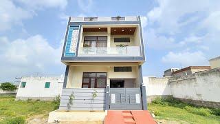 100 Sq.Yards (20×45) 4 Bhk Semi Duplex House For Sale in Jaipur | Latest House Interior Design