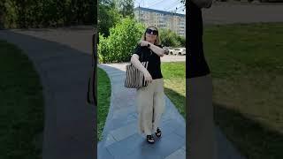 Сумка-шопер из остатков хлопковой пряжи #shorts