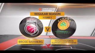 Highlights: Brose Bamberg-Panathinaikos Athens