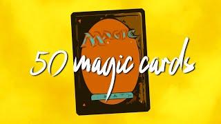 50 Magic Cards about Everything & Nothing