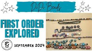 My FIRST DiDi Beads Shop Order - Czech Glass Happiness - September 2024