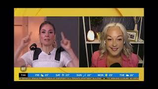 Amanda Talks Hotel Travel Tips with Dina on Breakfast Television