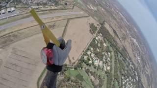 Skydive Seven - Algarve. Simon and Bruno 2-way Fun jump