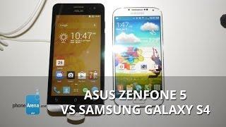 Asus Zenfone 5 vs Samsung Galaxy S4 first look