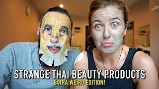 TRYING THAI BEAUTY PRODUCTS 2 (EXTRA WEIRD EDITION)