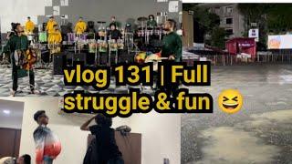 Vlog 131 | Barish mein full struggle | fun vlog | Shubhankar Boys  | Hindi vlog | navratri 2024