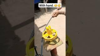 Iron Bending with hand no bender #shorts #tool #diy
