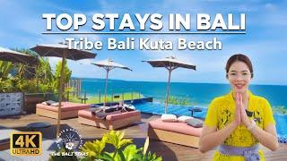 Best INFINITY Pool for SUNSET view - Tribe Bali Kuta Beach | Hotel Review