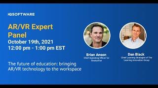 [Expert Panel] Bringing AR/VR Technology to the Workspace Education