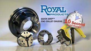 Royal Products Quick-Grip™ CNC Collet Chuck