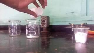 Reactions Of Hydrochloric Acid And Magnesium Oxide And Magnesium Carbonate