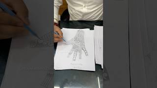 Student Work #bridalmehndi #students #learning #hennadesign #mehndi #rajmehandidesigner #shorts #1m