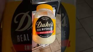 Hellmann’s is the superior mayonnaise. Duke’s is not very good. #mayonnaise #hellmanns #dukes #mayo