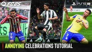 EA Sports FC 25 | All Annoying Celebrations Tutorial | PS5™ Pro