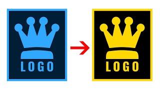 How to Change Logo Color in Photoshop