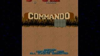 Commando 1985 Capcom Mame Retro Arcade Games