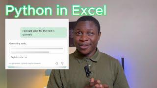 First Look at Python in Excel