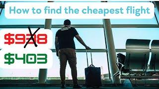 How To Find The Cheapest Flight | Frugal Airfare Hack