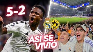 REMONTADA HISTÓRICA: REAL MADRID 5-2 DORTMUND: ASÍ SE VIVIÓ en el Bernabéu 22 de octubre de 2024