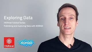 FAIRmat tutorials 1: Exploring data with NOMAD