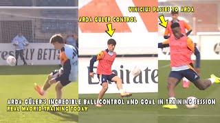 ARDA GÜLER'S INCREDIBLE BALL CONTROL AND GOAL IN TRAINING SESSION