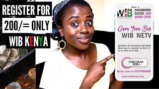 WOMEN IN BUSINESS KENYA | How to Register? | Opportunities? | WIB KENYA | Olive Nkirote Rebranded