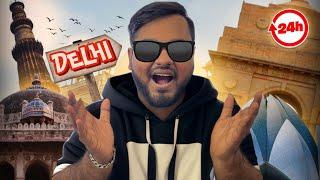 I Travelled Entire Delhi in 24 Hours !!  *Extreme Challenge* | Gaurav Chamber