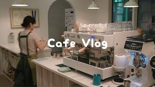 CAFE VLOG ‍ Working at a cafe is quite tough but happy | ASMR