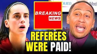 INSTANT PANIC Hits WNBA After Corrupt Referee EXPOSED TARGETING Caitlin Clark!