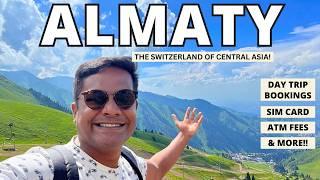 India To Almaty Trip Cost | Sim, Currency, ATM Fees, Food & Where to Stay | Kazakhstan Tour Guide