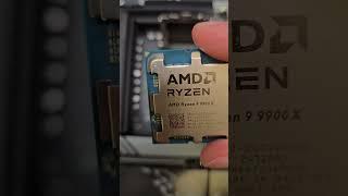 AMD Ryzen 9 9900X Install: Simple Steps for a Perfect Build #pcbuild #computerhardware