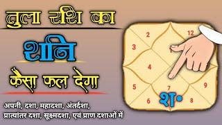 Tula Rashi Par Shani Ka Prabhav | Tula Rashi Me Shani Ki Mahadasha | Saturn In Kundli | Shani In Kun