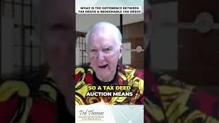 What Is A Redeemable Deed vs. A Tax Deed? #shorts #wealthylife