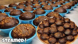 Easy Steamed Chocolate Cupcakes Recipe | Pangnegosyo Idea & Tips | WAIS NA NANAY