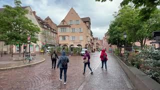 Colmar, France - Grand Rue Walk from Fontaine Roesselmann to Rue des Tanneurs