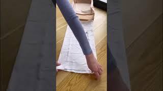 Packing hack | How to fold a t-shirt into your packing cube